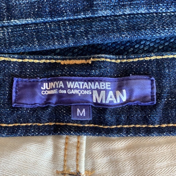 Junya watanabe double pocket, scarf pocket segment salvage jeans - Picture 11 of 13